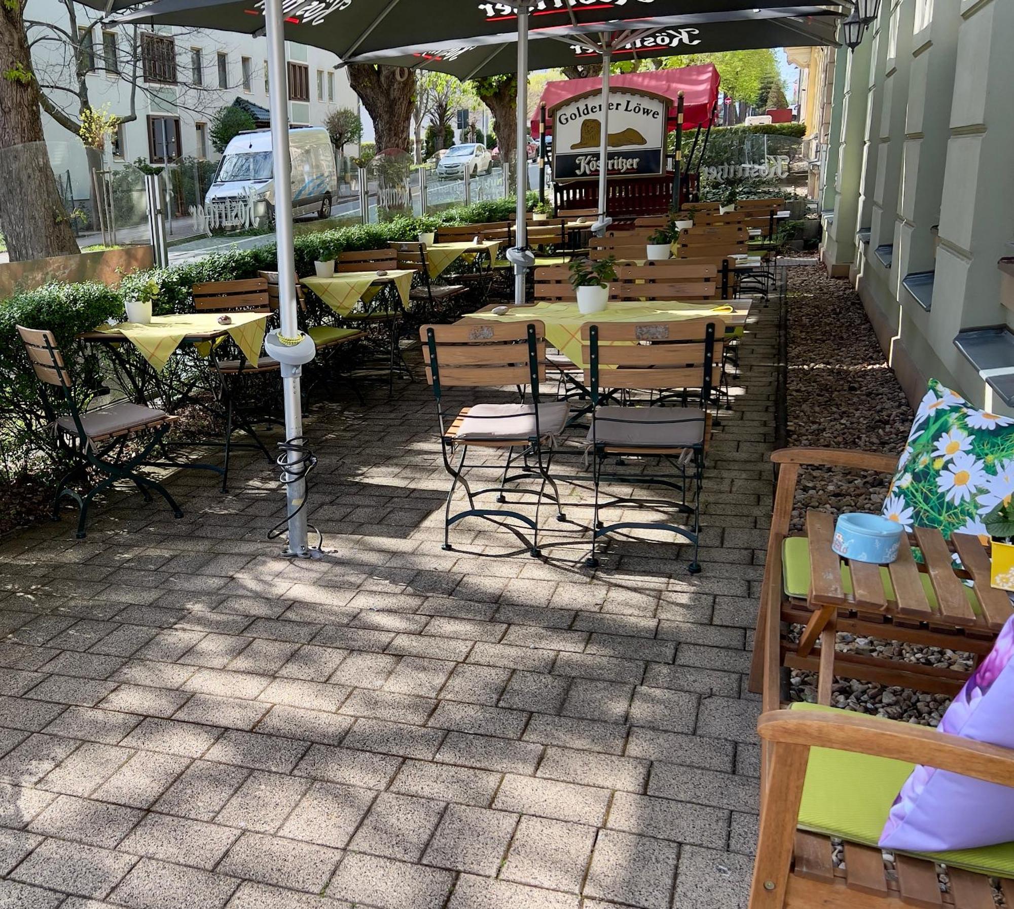 Traditionsgasthaus Goldener Loewe Riesa Restaurant & Pension Dış mekan fotoğraf