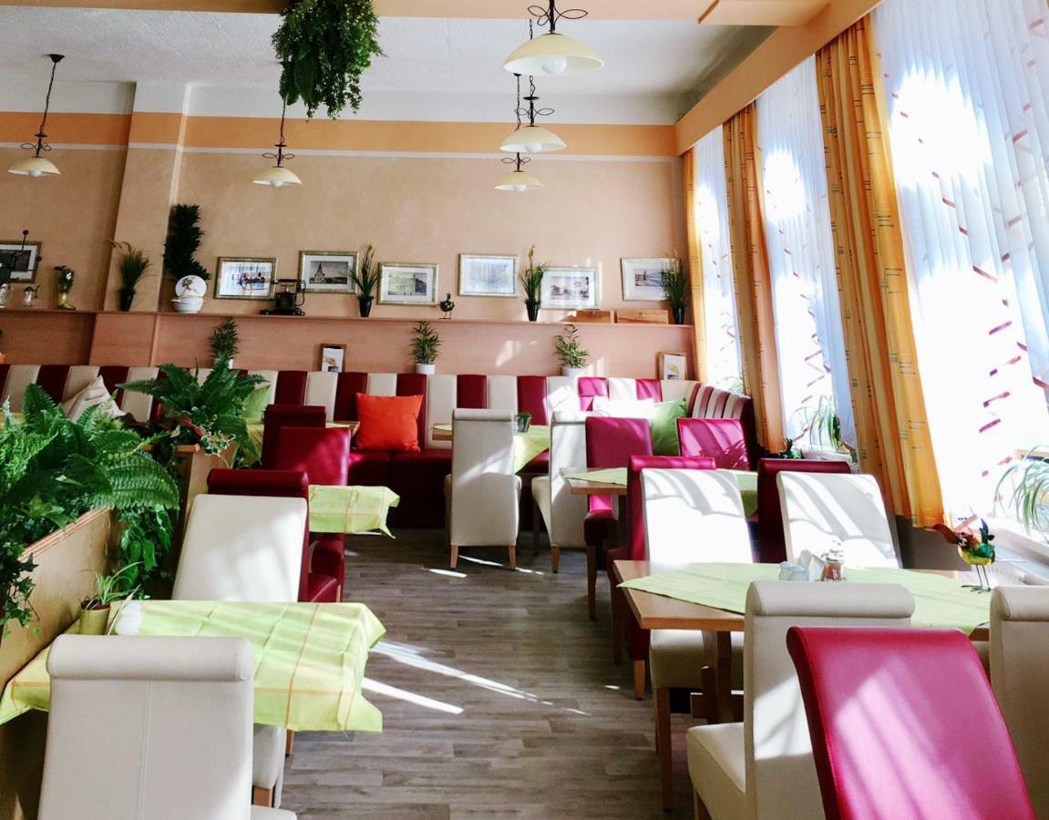 Traditionsgasthaus Goldener Loewe Riesa Restaurant & Pension Dış mekan fotoğraf